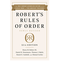 Robert's Rules of Order Newly Revised, 12th edition Product Image